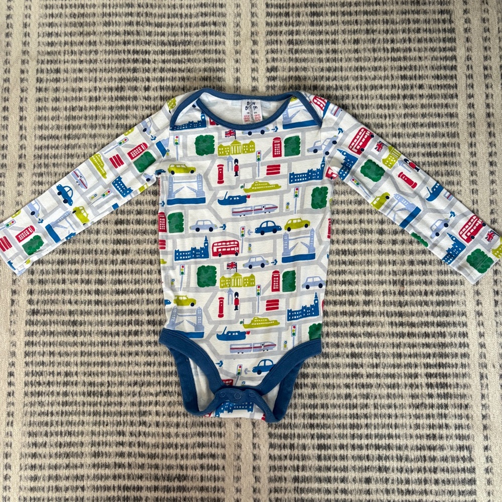 Baby Boden 18-24m transportation shirt